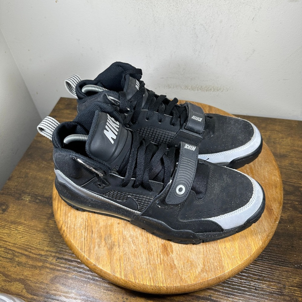 2014 Nike Air Max Bo Jax Raiders Men's Mid Top Shoes Size 10 654478-001